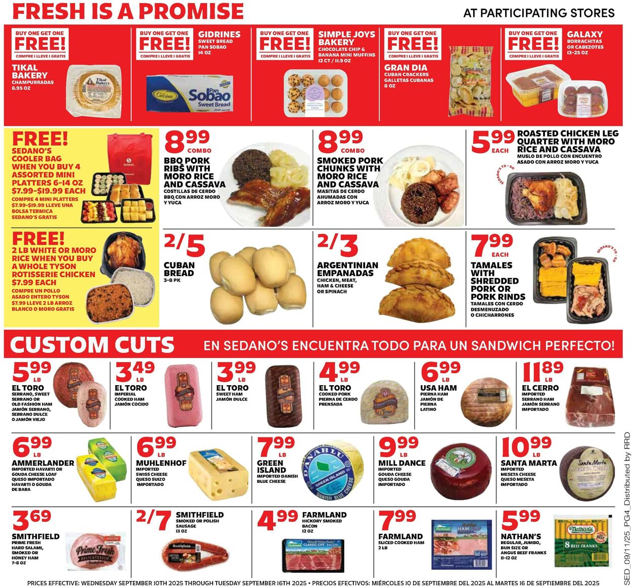 Catalogue Sedano's from 09/10/2025