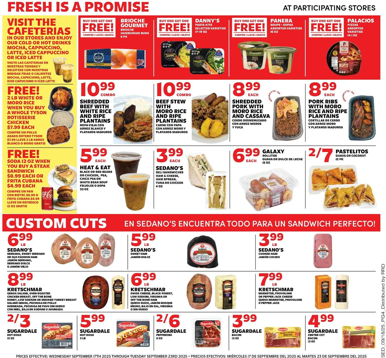 Catalogue Sedano's from 09/17/2025