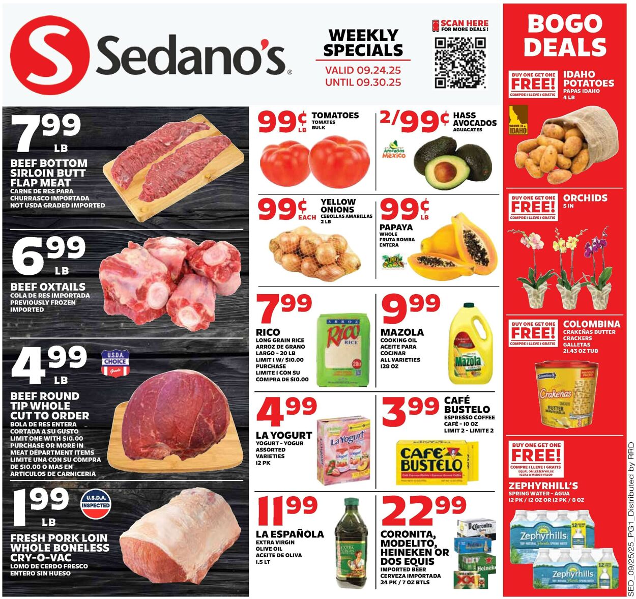Catalogue Sedano's from 09/24/2025