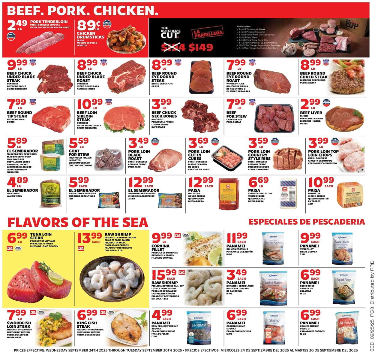 Catalogue Sedano's from 09/24/2025