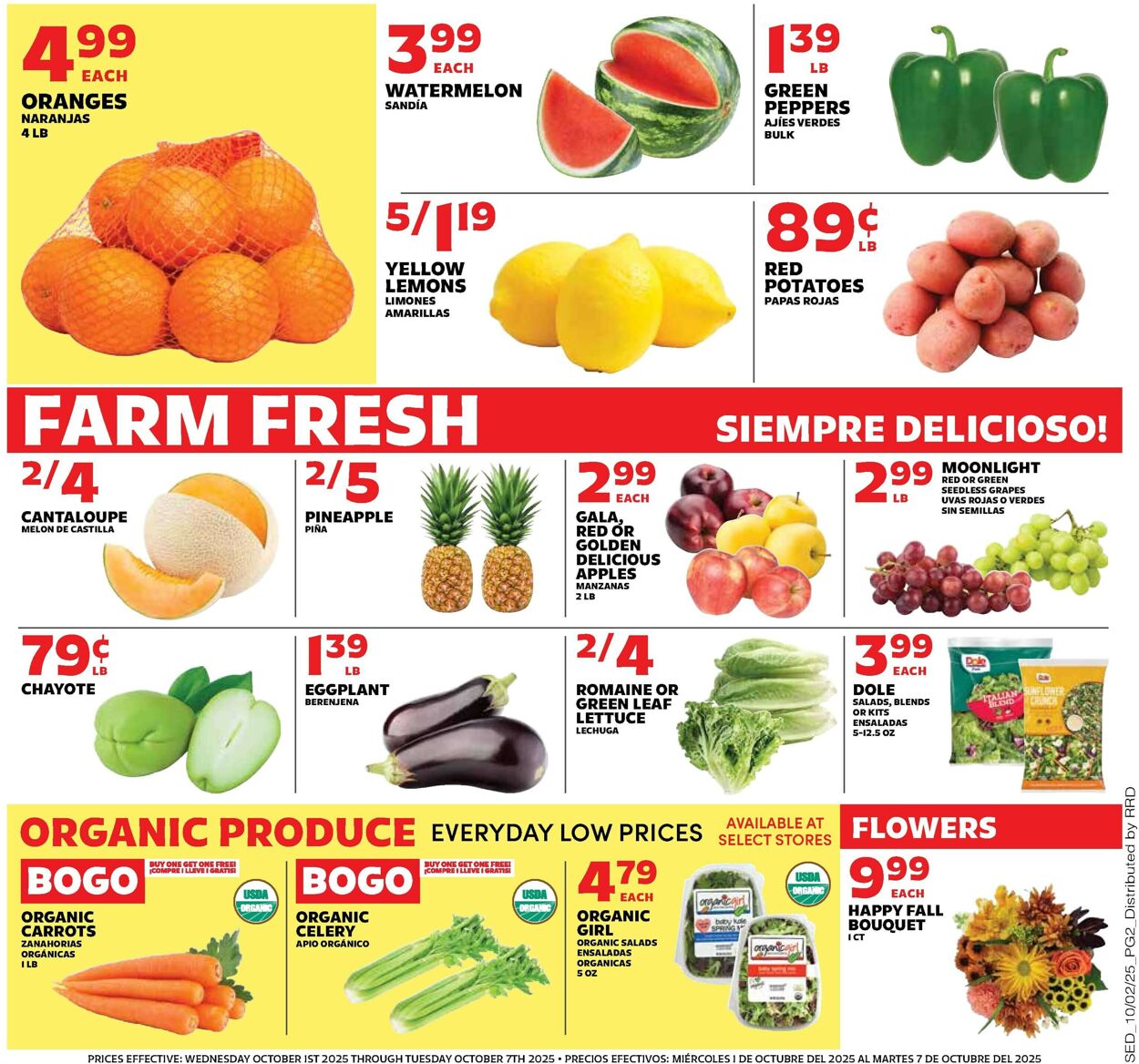 Catalogue Sedano's from 10/01/2025