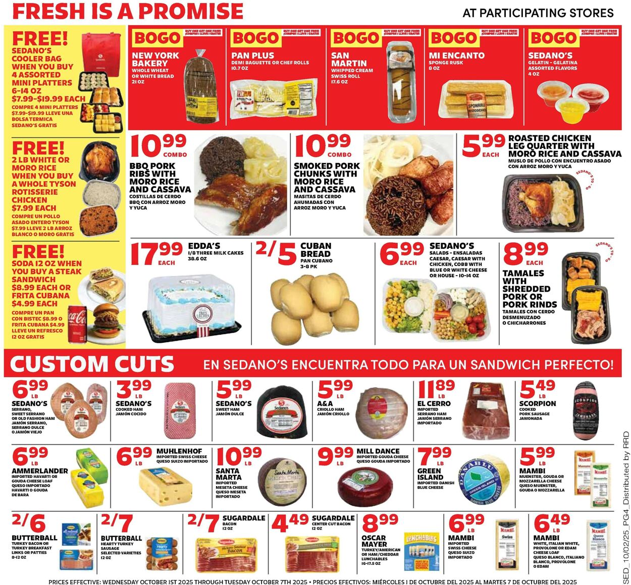 Catalogue Sedano's from 10/01/2025