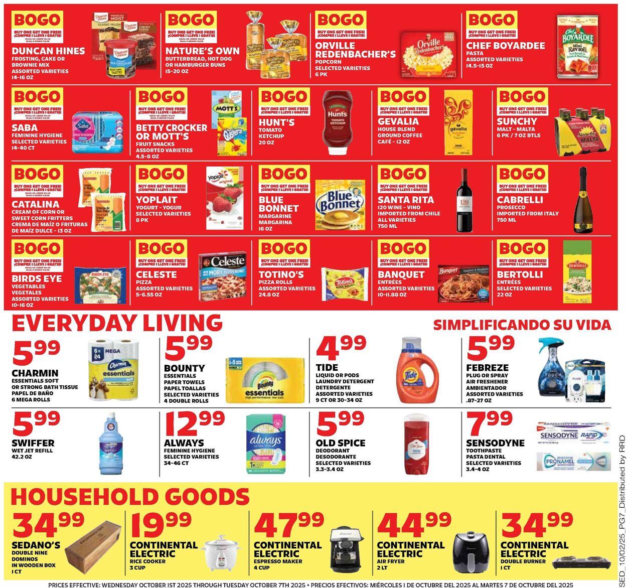 Catalogue Sedano's from 10/01/2025