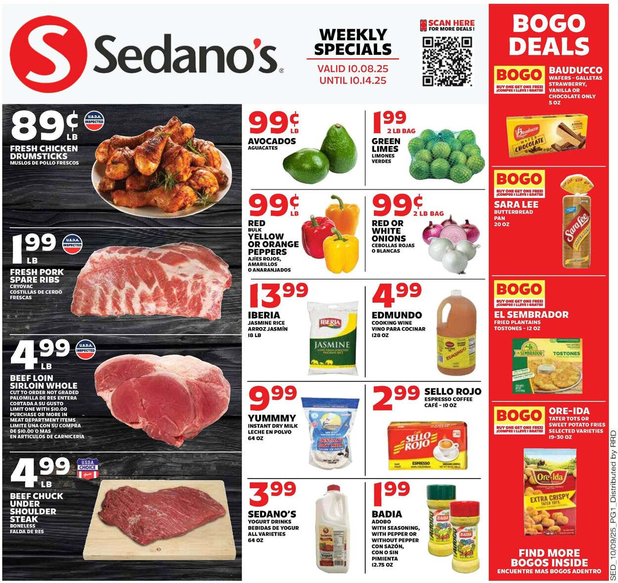 Catalogue Sedano's from 10/08/2025