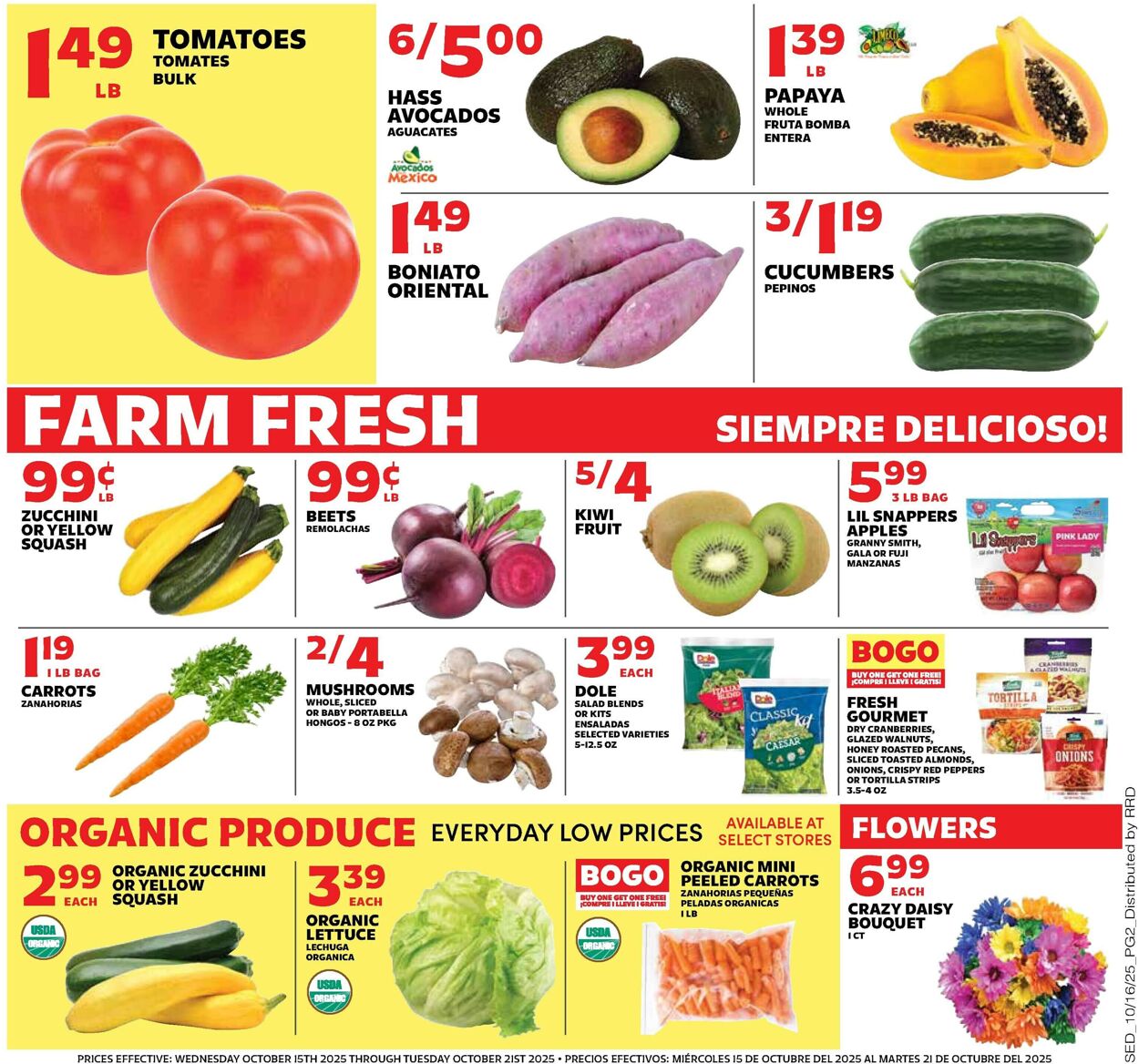 Catalogue Sedano's from 10/15/2025