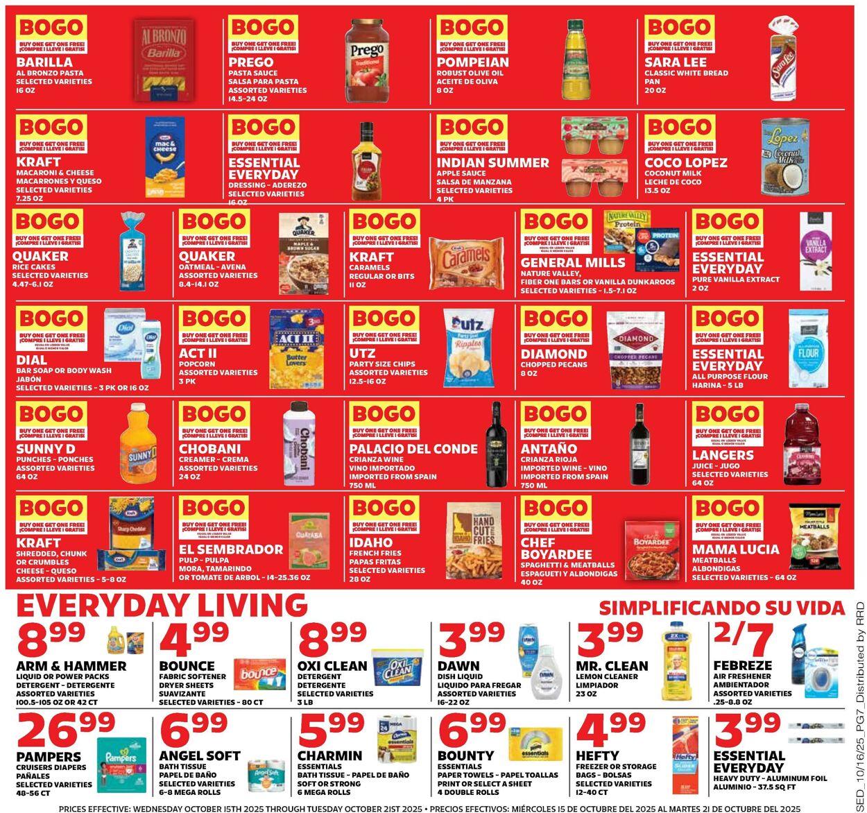 Catalogue Sedano's from 10/15/2025