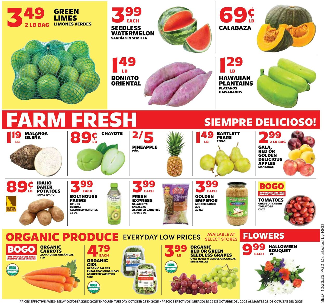 Catalogue Sedano's from 10/22/2025