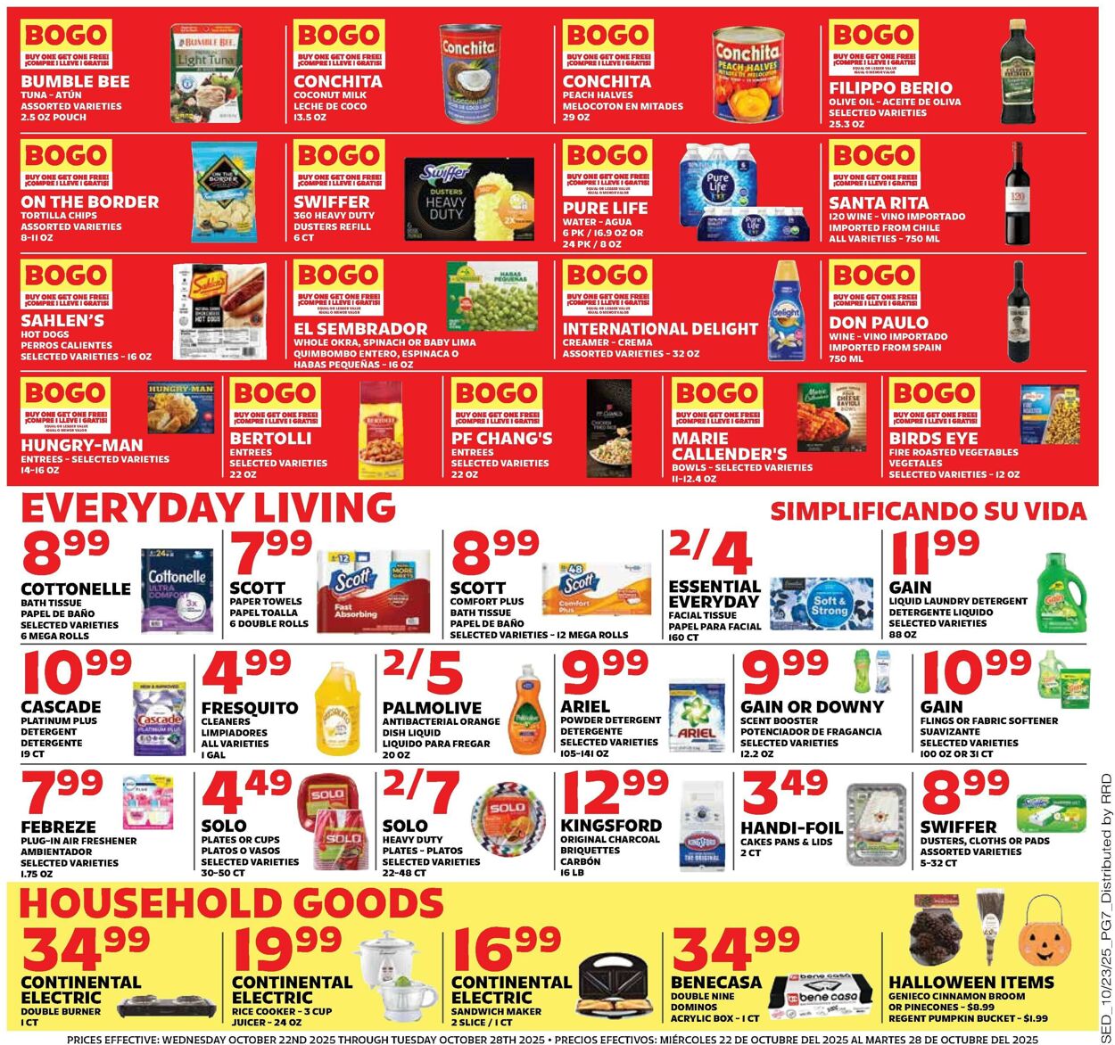 Catalogue Sedano's from 10/22/2025