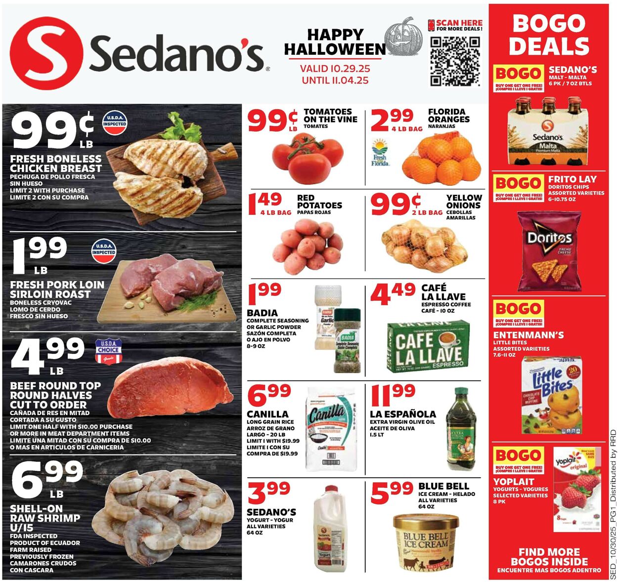 Catalogue Sedano's from 10/29/2025