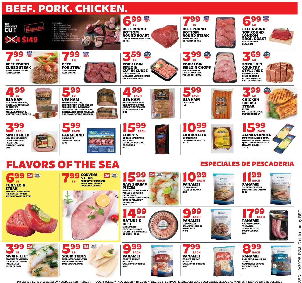 Catalogue Sedano's from 10/29/2025