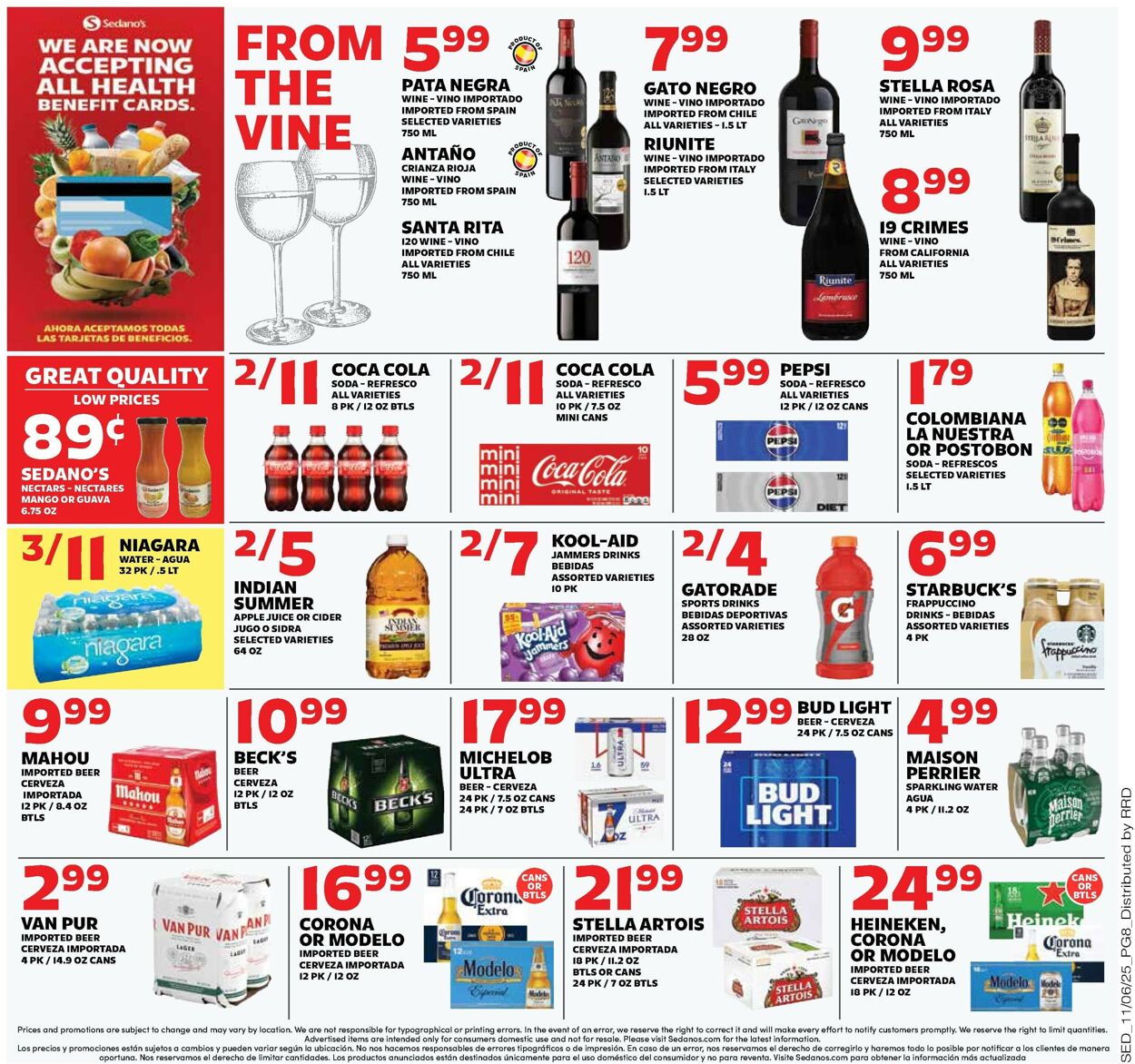 Catalogue Sedano's from 11/05/2025