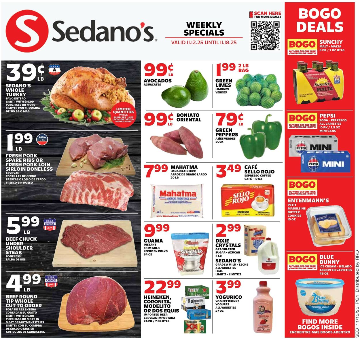 Catalogue Sedano's from 11/12/2025