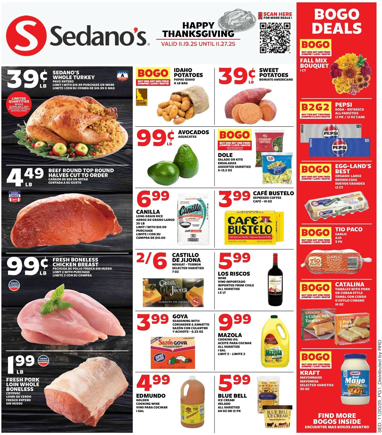 Catalogue Sedano's from 11/19/2025