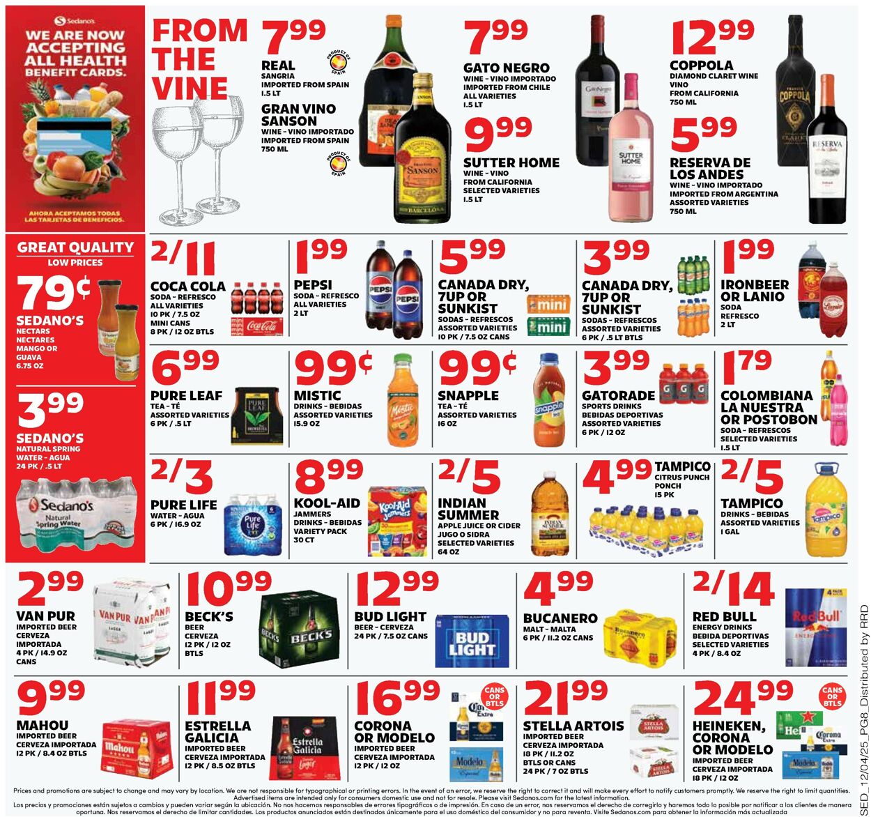 Catalogue Sedano's from 12/03/2025