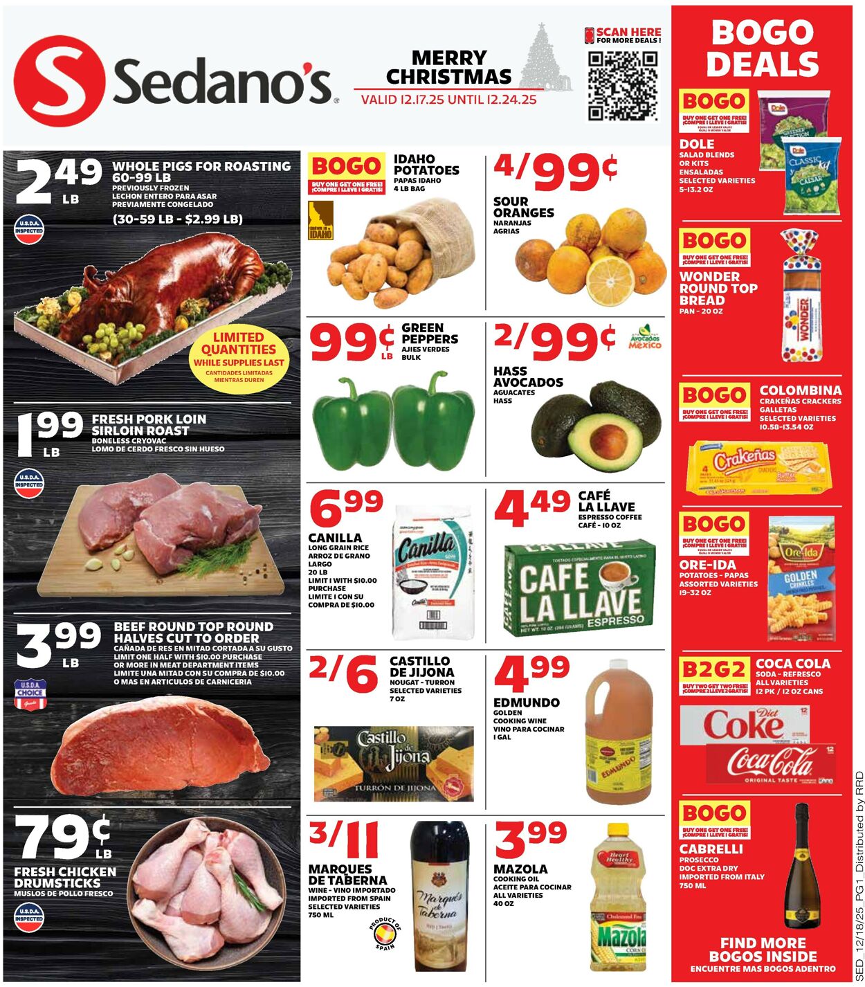 Catalogue Sedano's from 12/17/2025