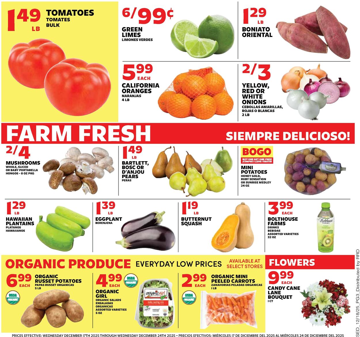 Catalogue Sedano's from 12/17/2025