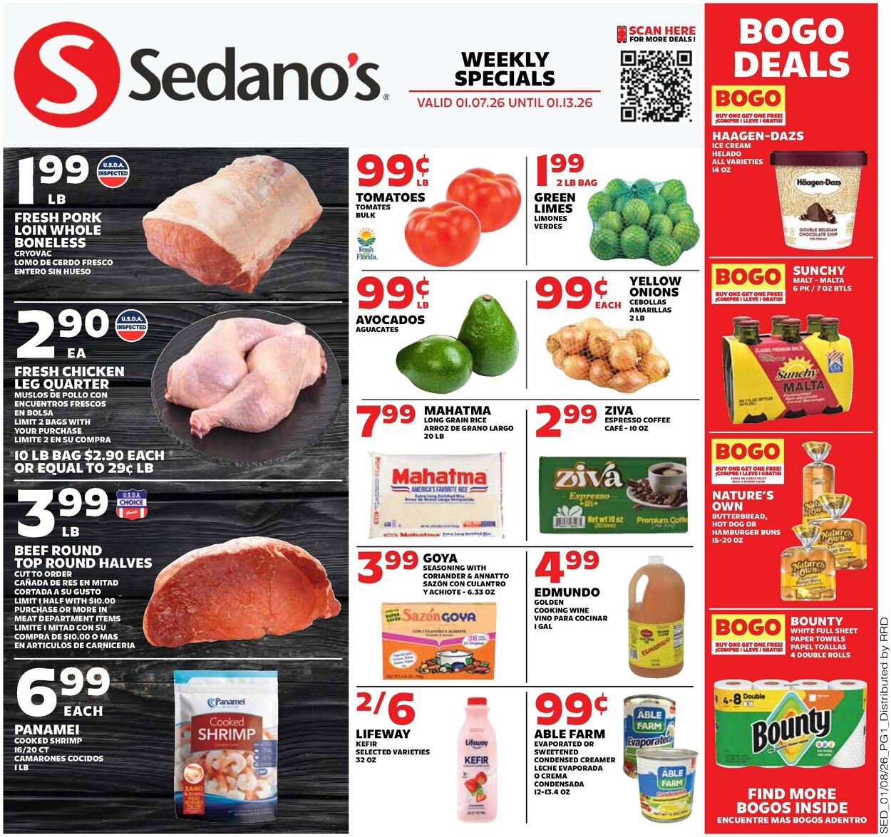 Catalogue Sedano's from 01/07/2026