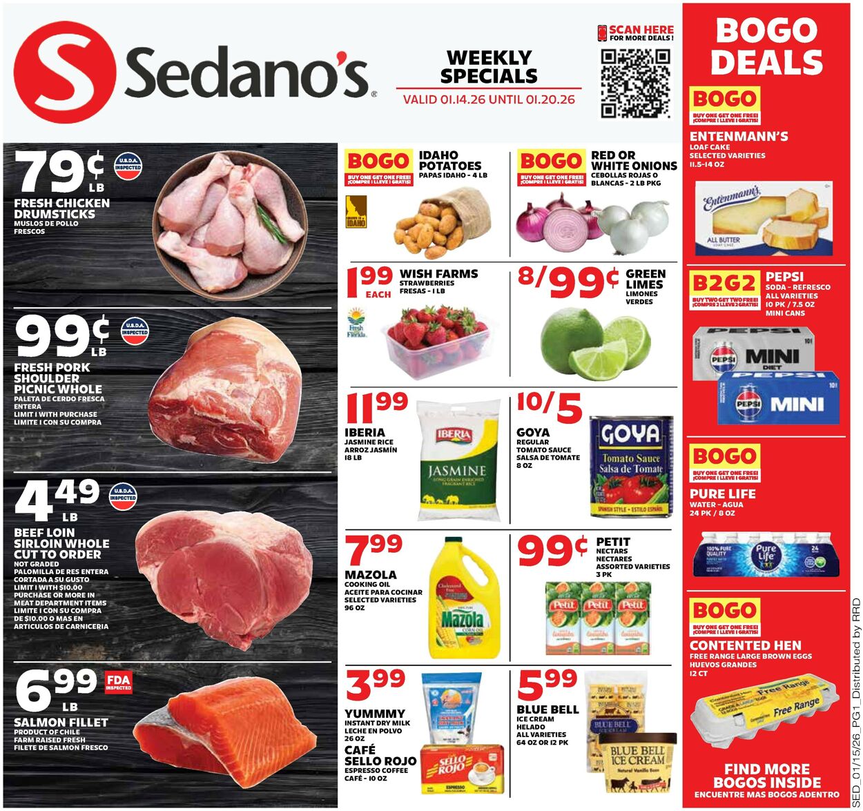Catalogue Sedano's from 01/14/2026