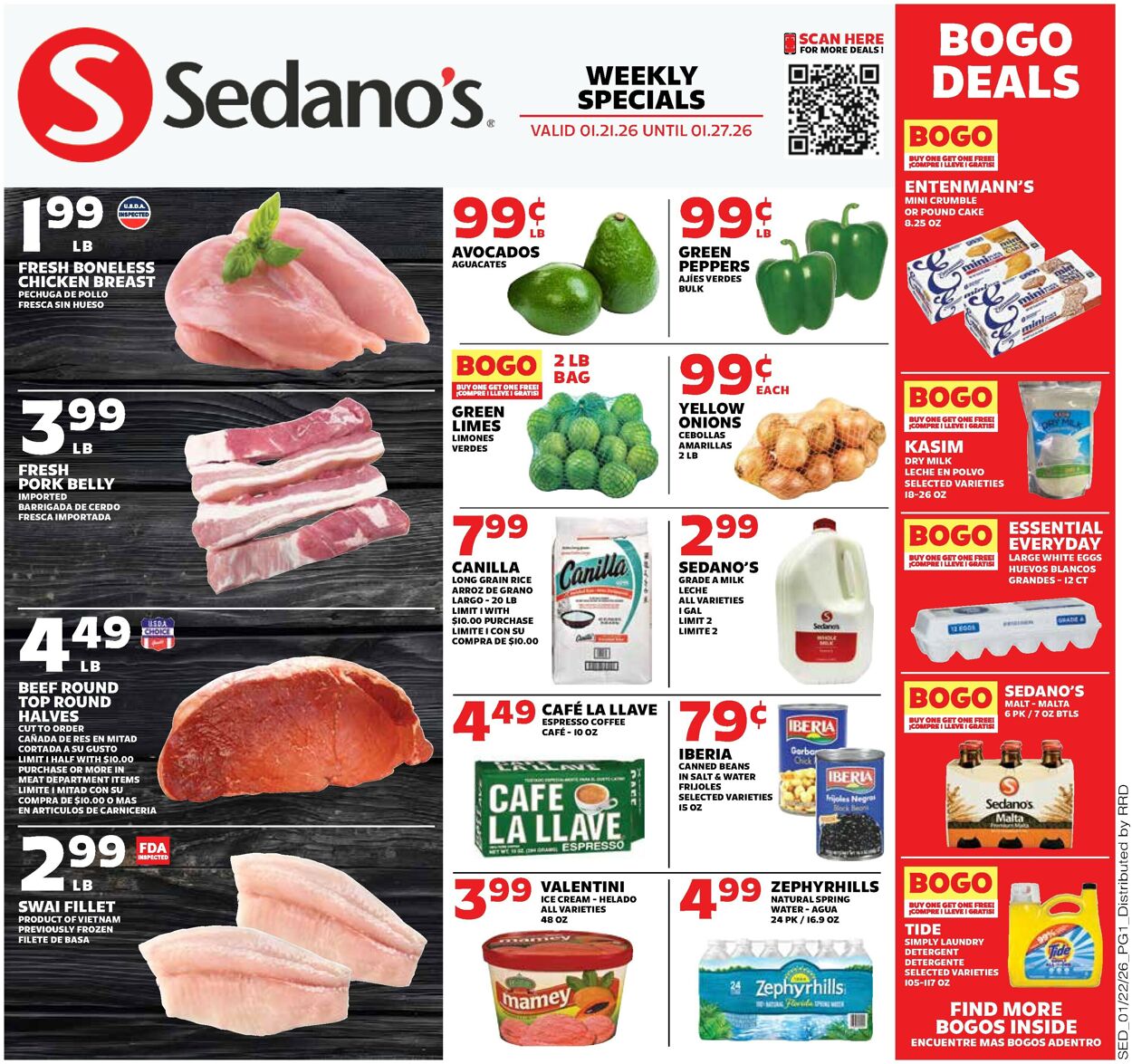 Catalogue Sedano's from 01/21/2026