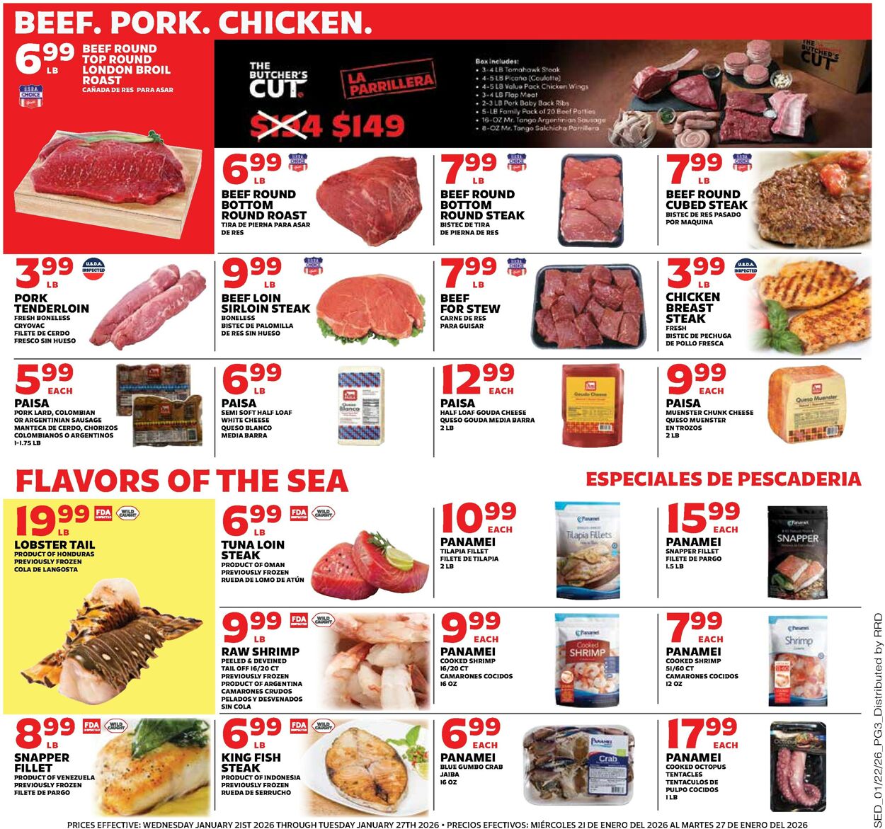 Catalogue Sedano's from 01/21/2026