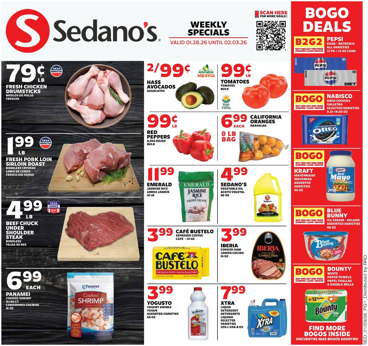 Catalogue Sedano's from 01/28/2026