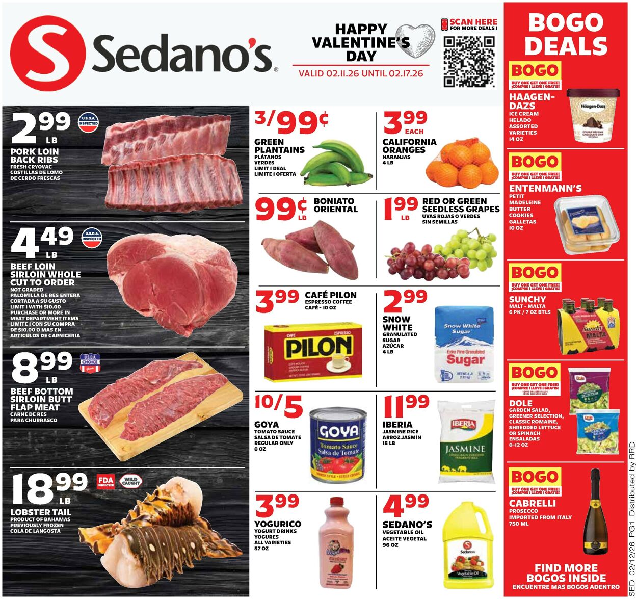 Catalogue Sedano's from 02/11/2026