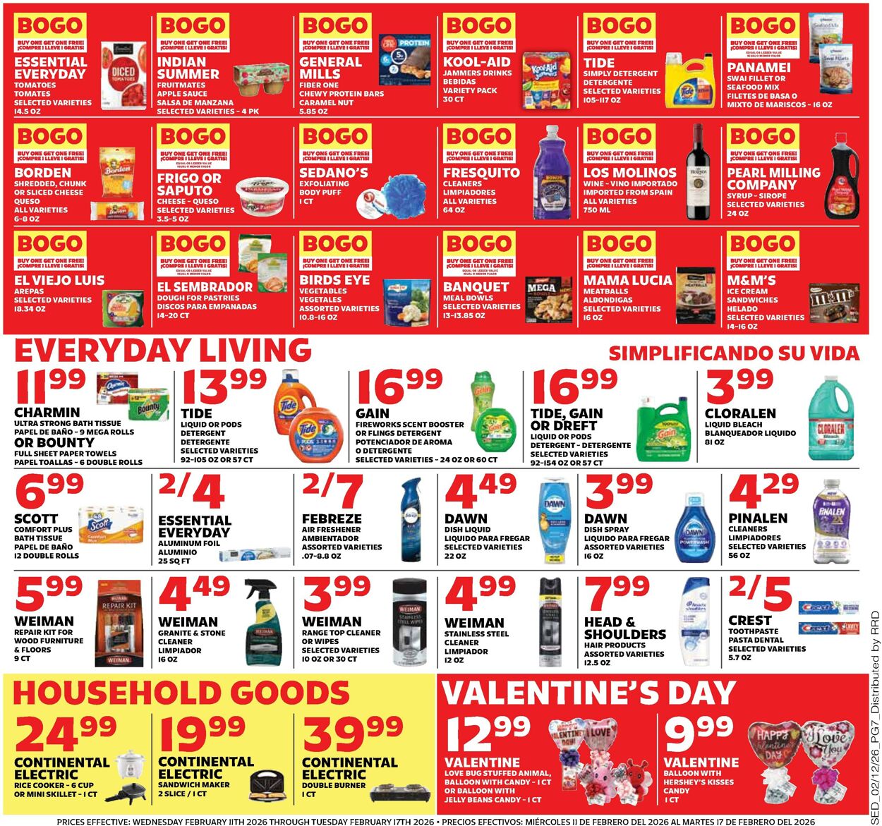 Catalogue Sedano's from 02/11/2026