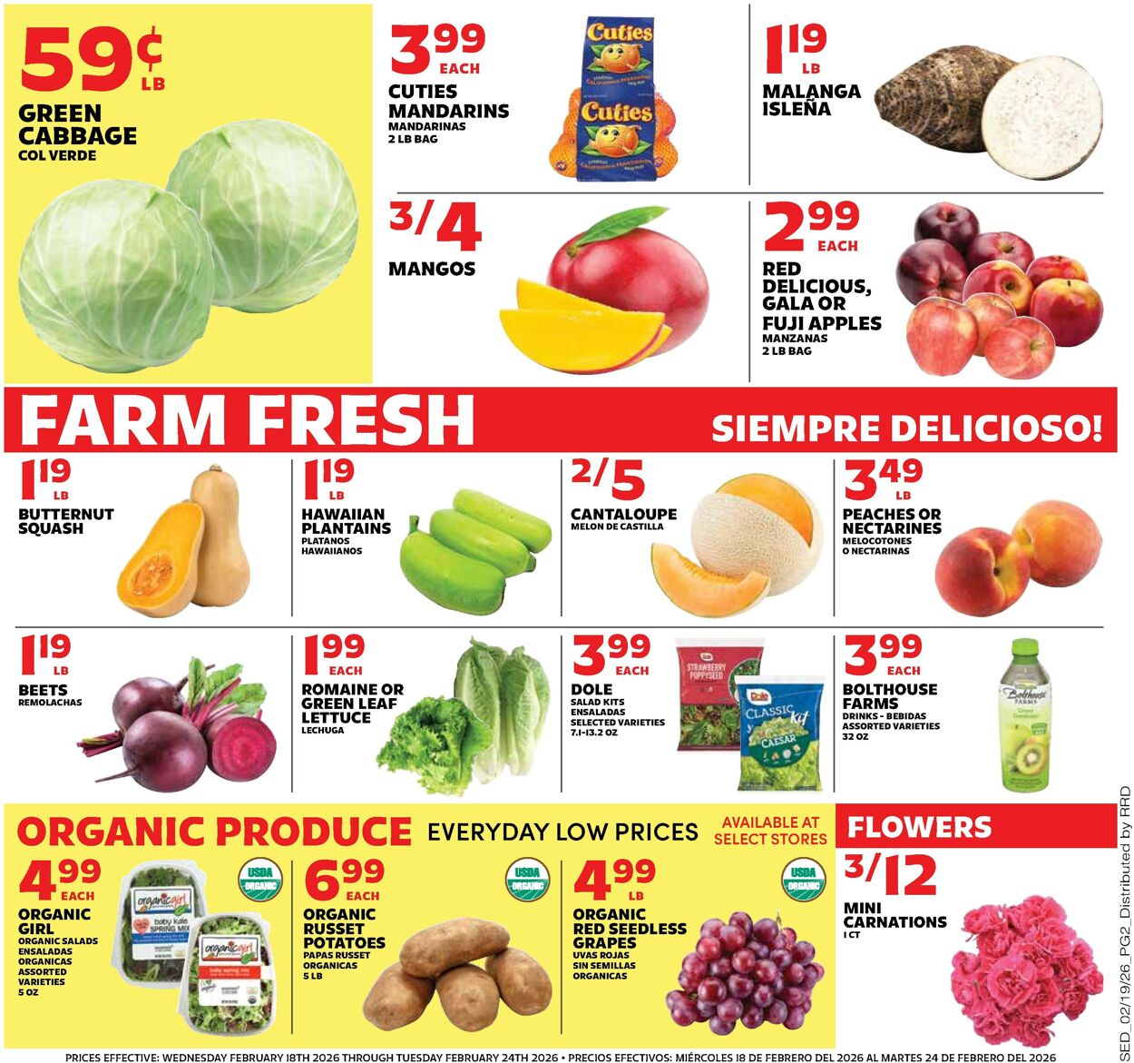 Catalogue Sedano's from 02/18/2026