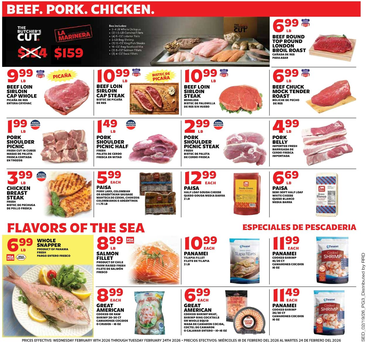 Catalogue Sedano's from 02/18/2026