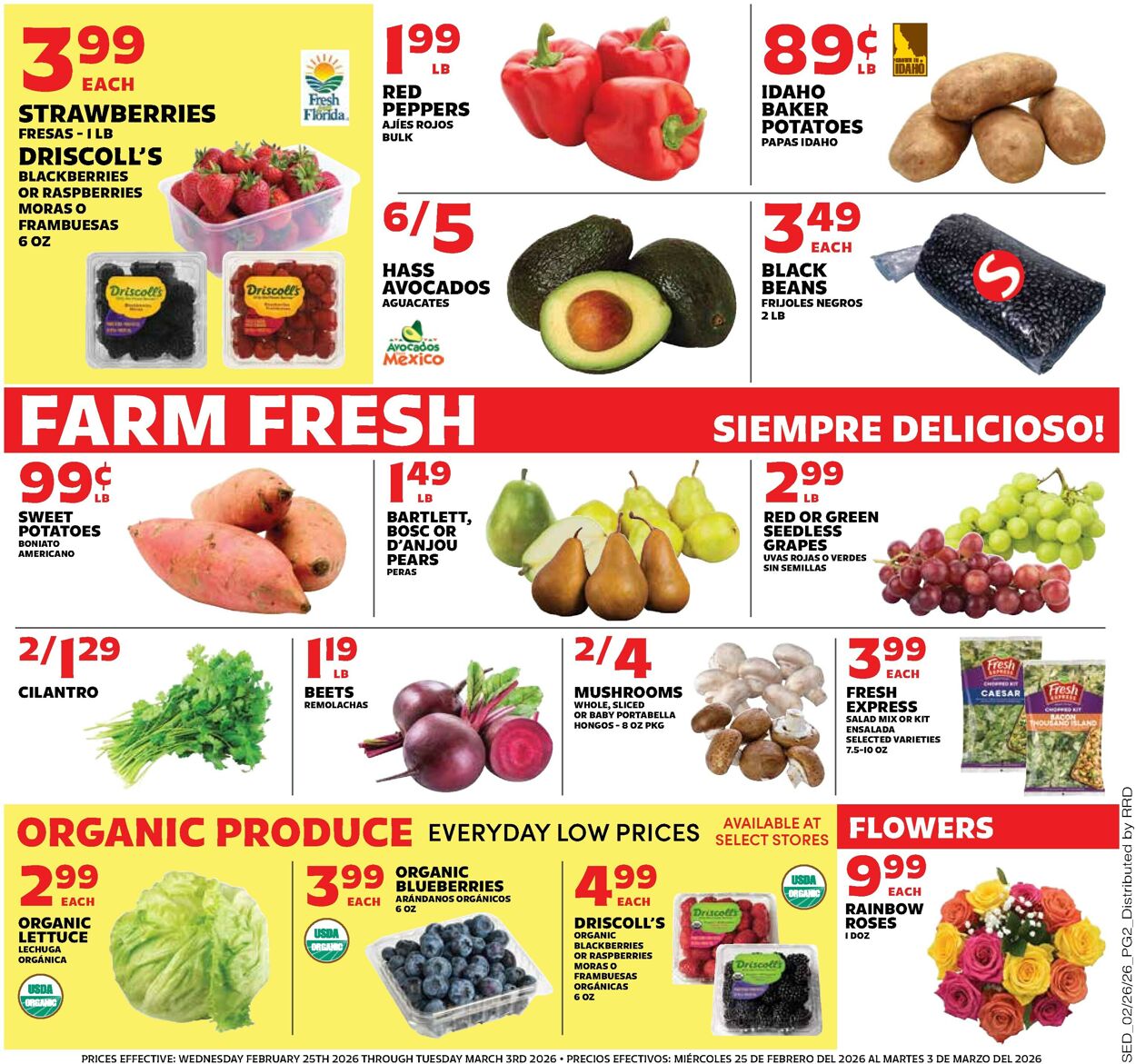 Catalogue Sedano's from 02/25/2026