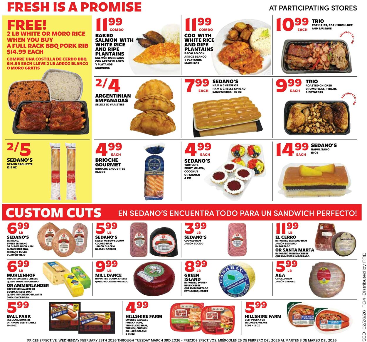 Catalogue Sedano's from 02/25/2026