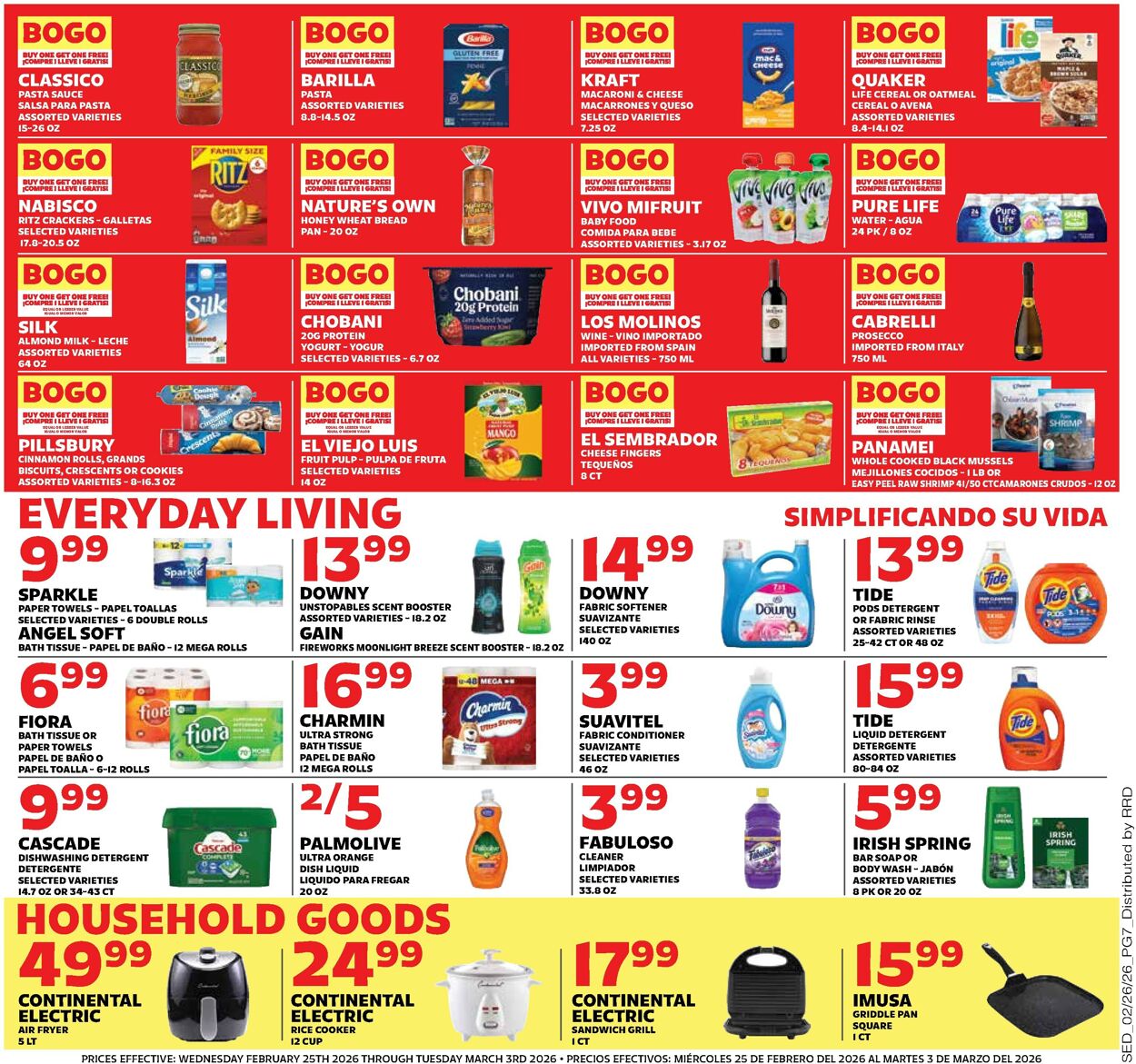 Catalogue Sedano's from 02/25/2026