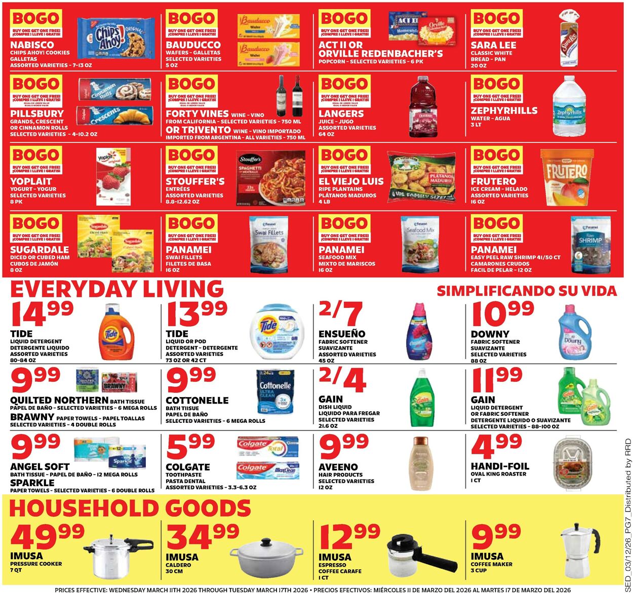 Catalogue Sedano's from 03/11/2026