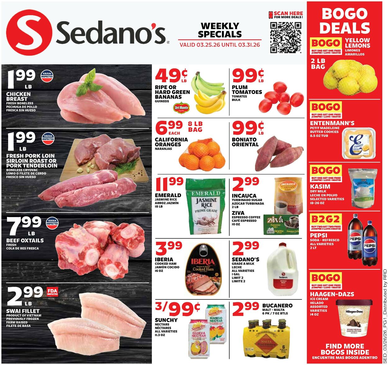 Catalogue Sedano's from 03/25/2026