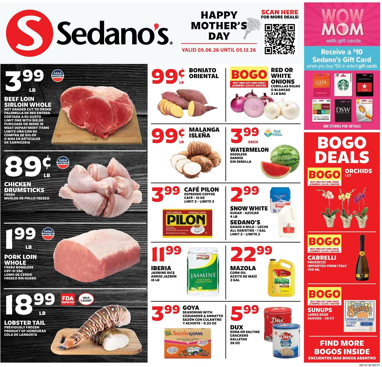 Catalogue Sedano's from 05/06/2026