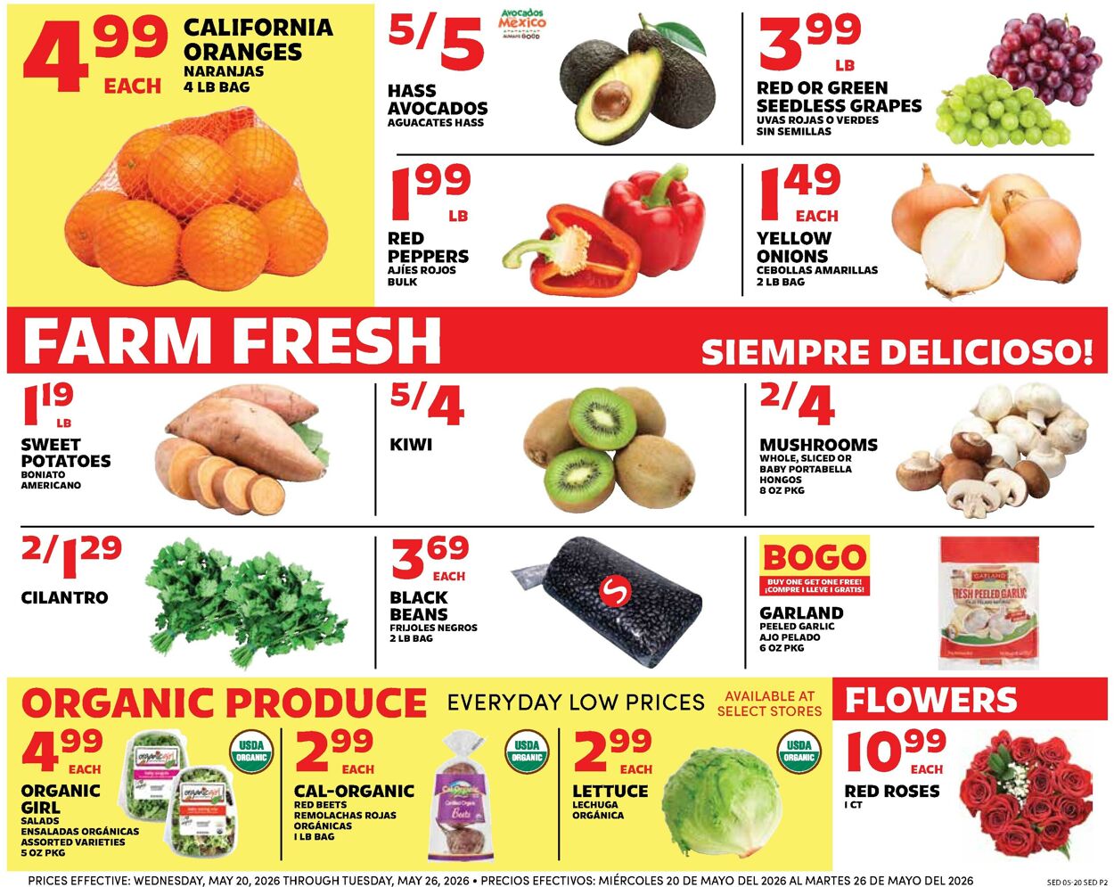 Catalogue Sedano's from 05/20/2026