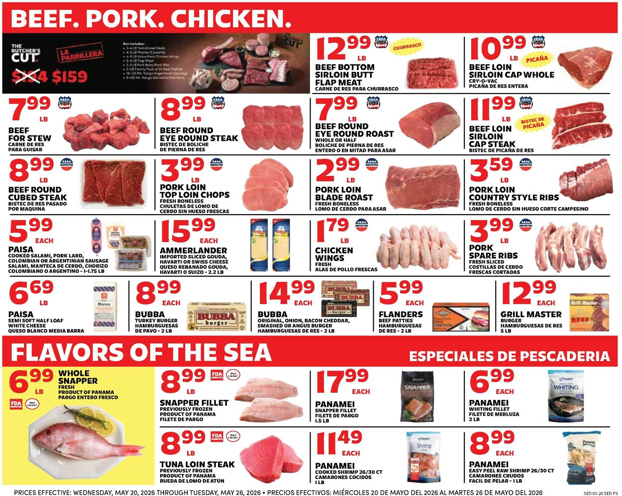 Catalogue Sedano's from 05/20/2026