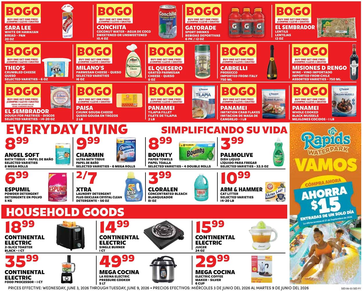 Catalogue Sedano's from 06/03/2026