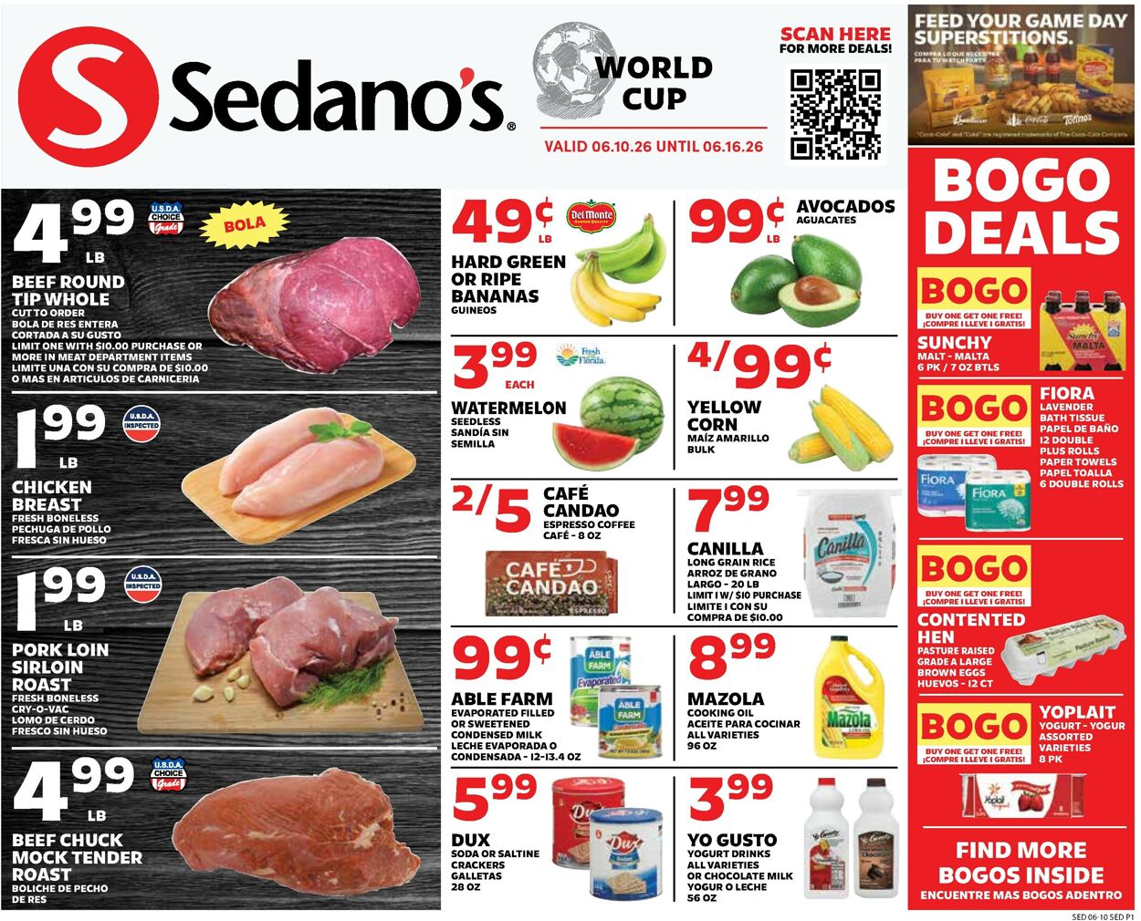Catalogue Sedano's from 06/10/2026