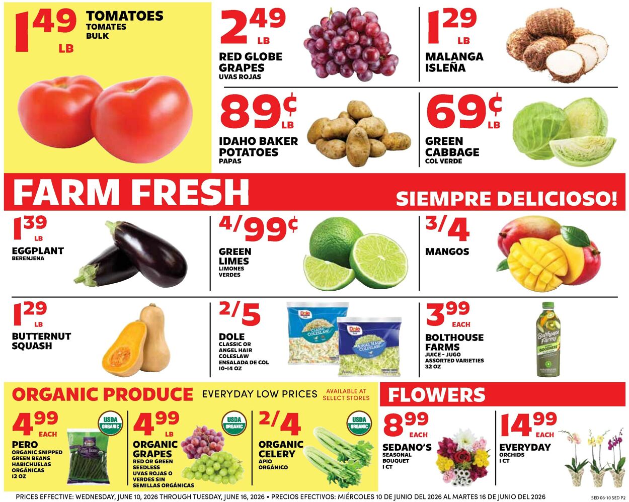 Catalogue Sedano's from 06/10/2026