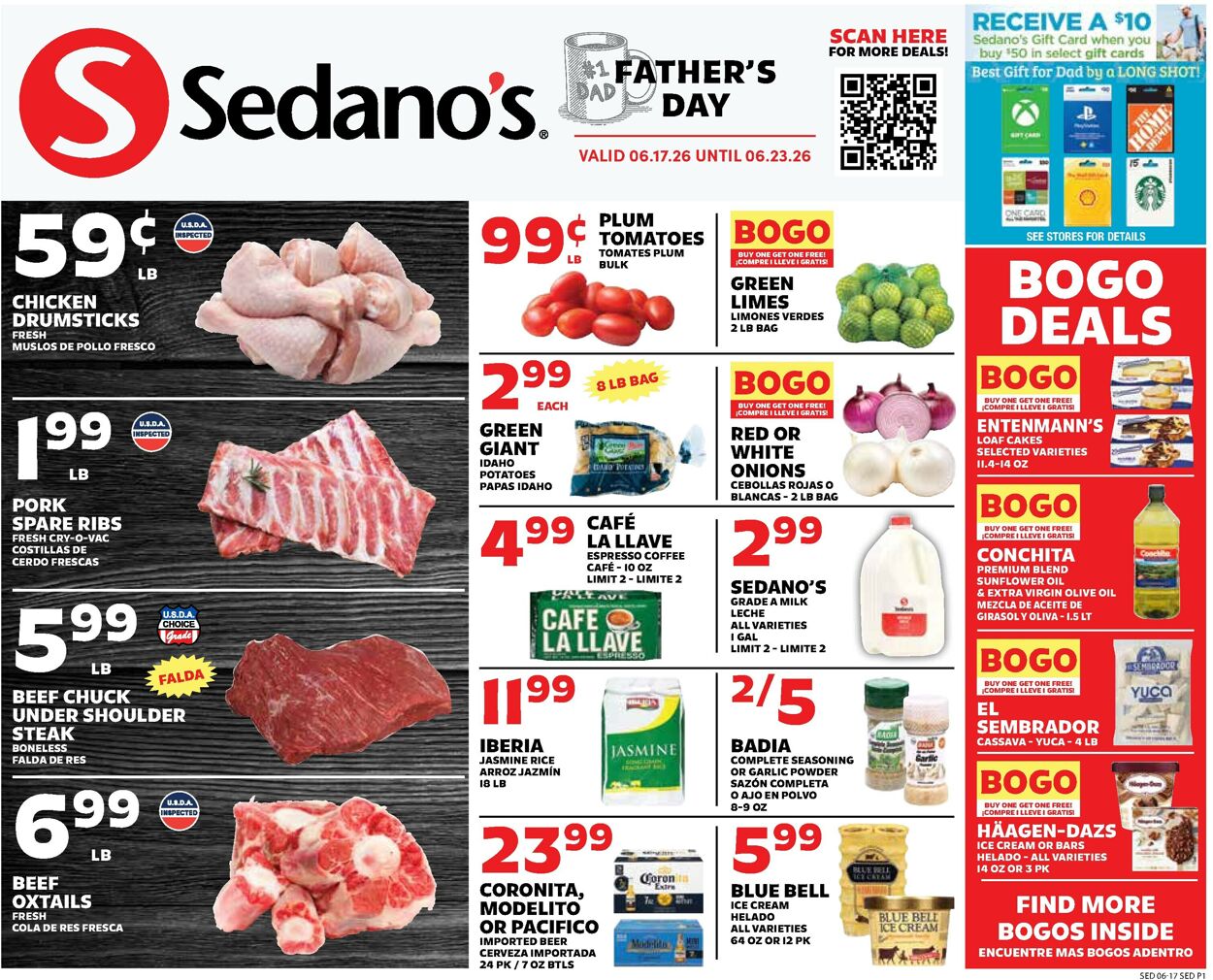 Catalogue Sedano's from 06/17/2026