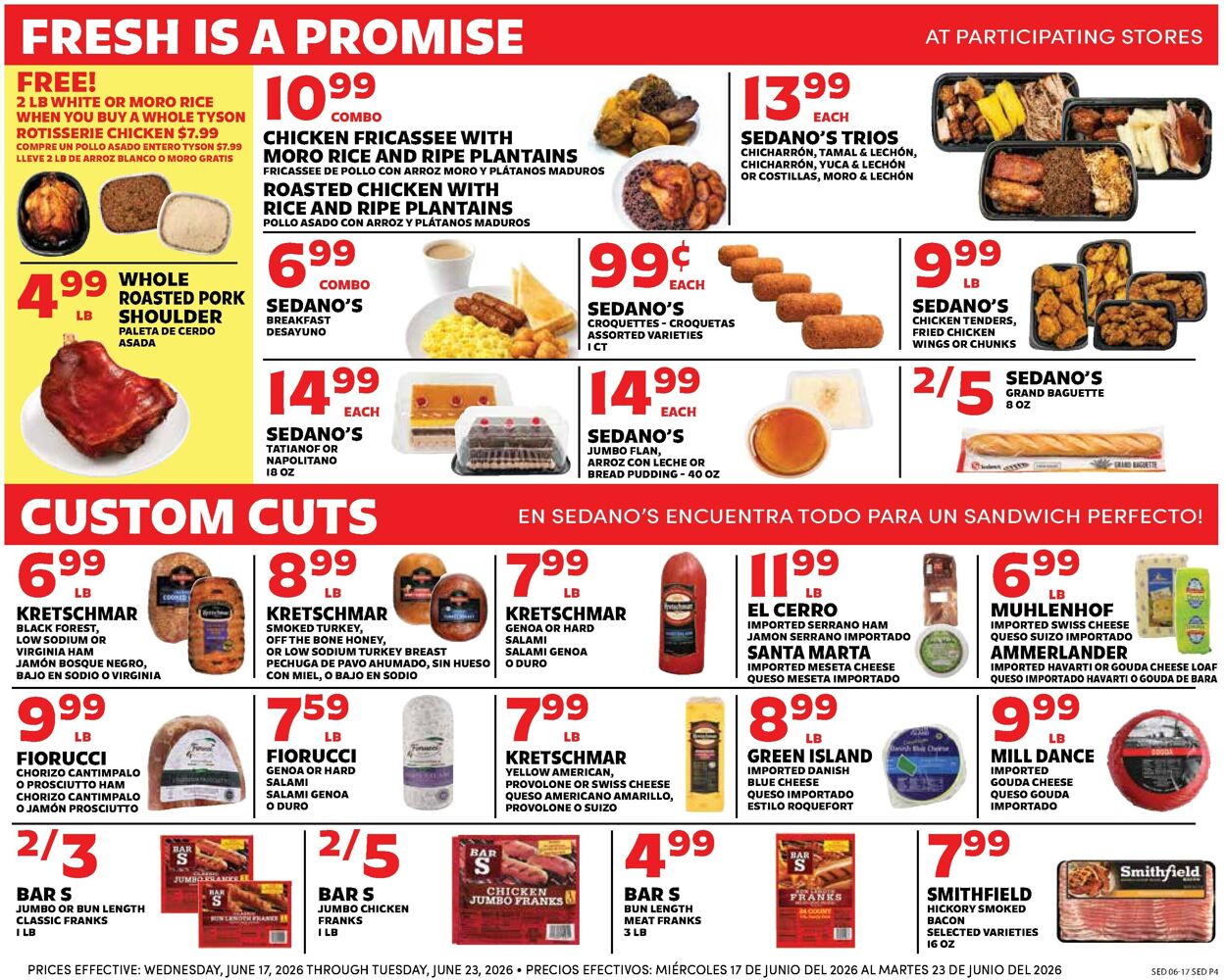 Catalogue Sedano's from 06/17/2026
