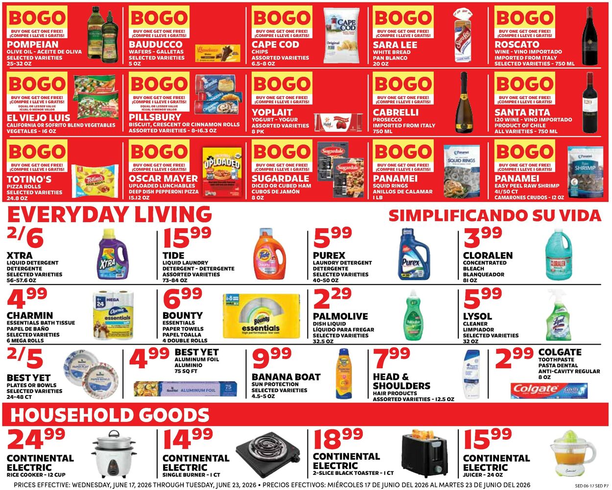 Catalogue Sedano's from 06/17/2026