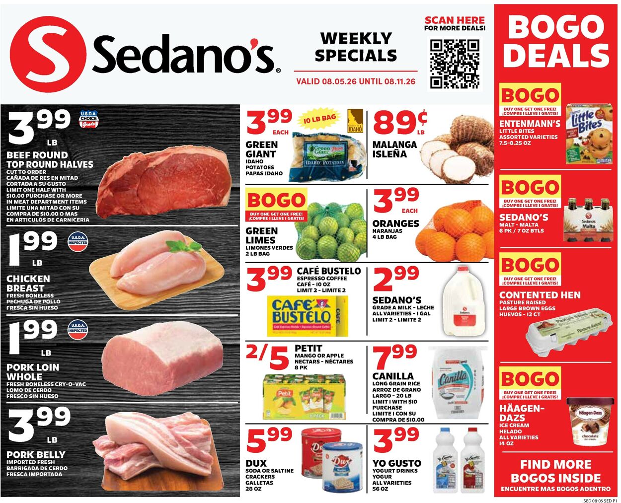 Catalogue Sedano's from 08/05/2026