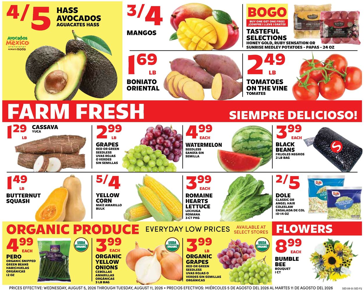 Catalogue Sedano's from 08/05/2026