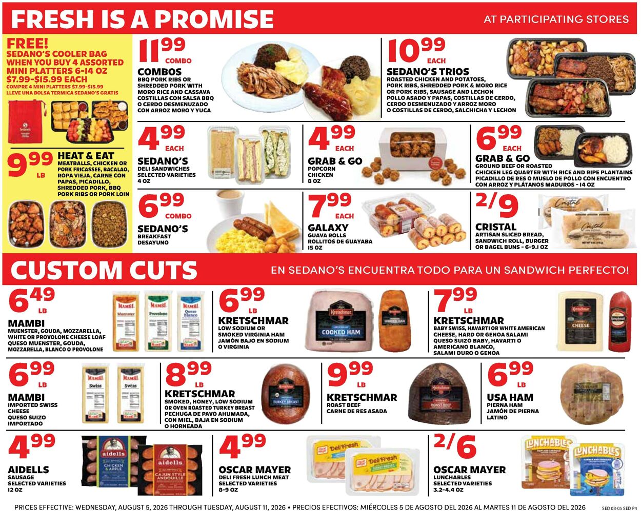 Catalogue Sedano's from 08/05/2026