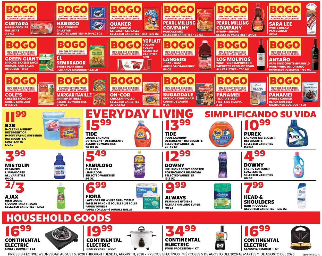 Catalogue Sedano's from 08/05/2026