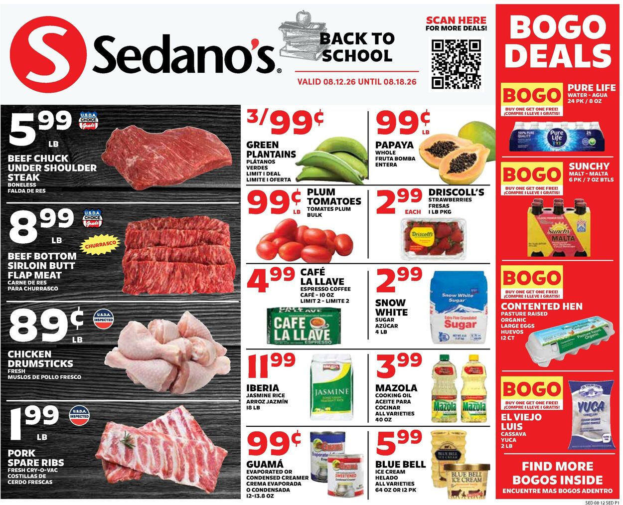 Catalogue Sedano's from 08/12/2026