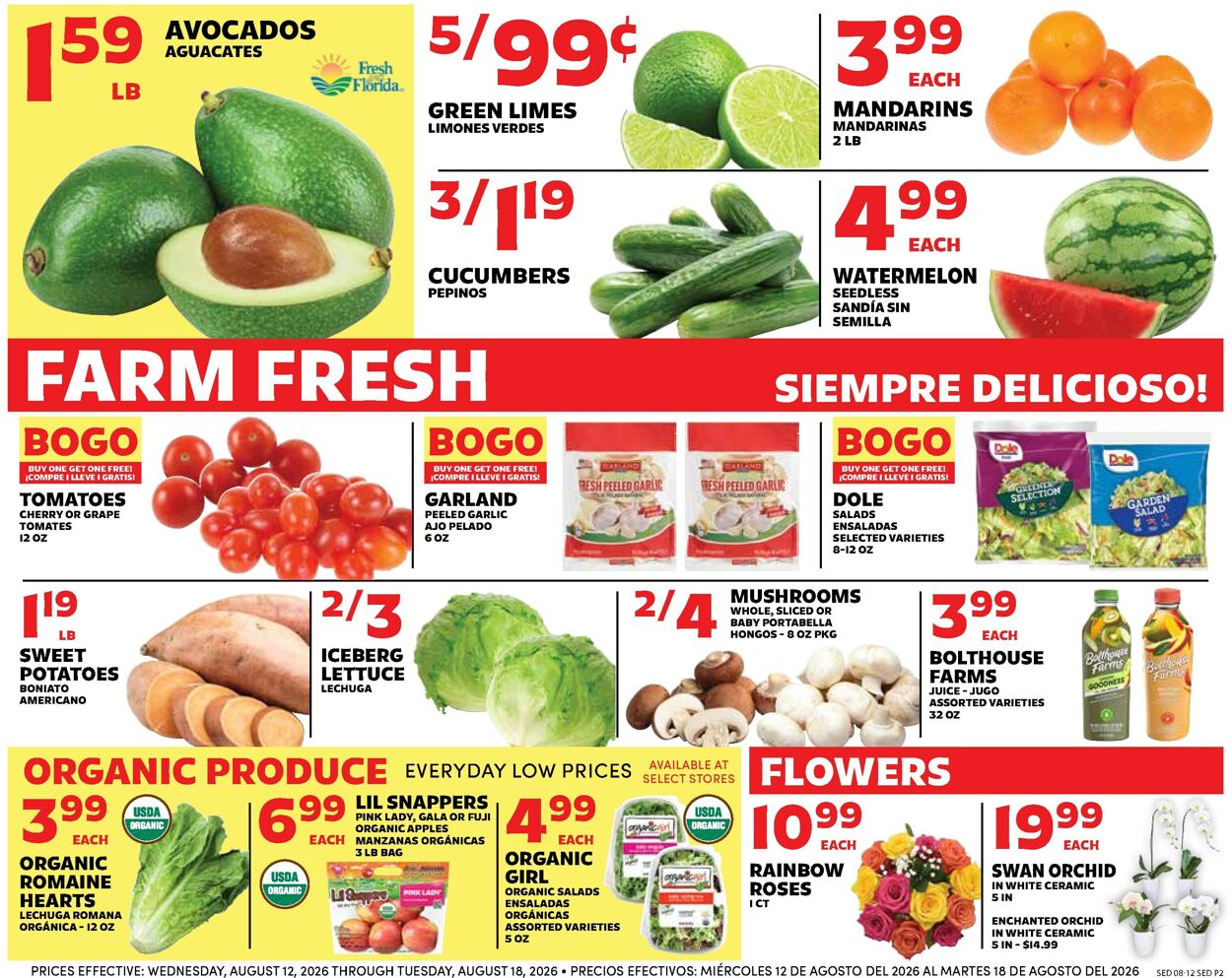 Catalogue Sedano's from 08/12/2026