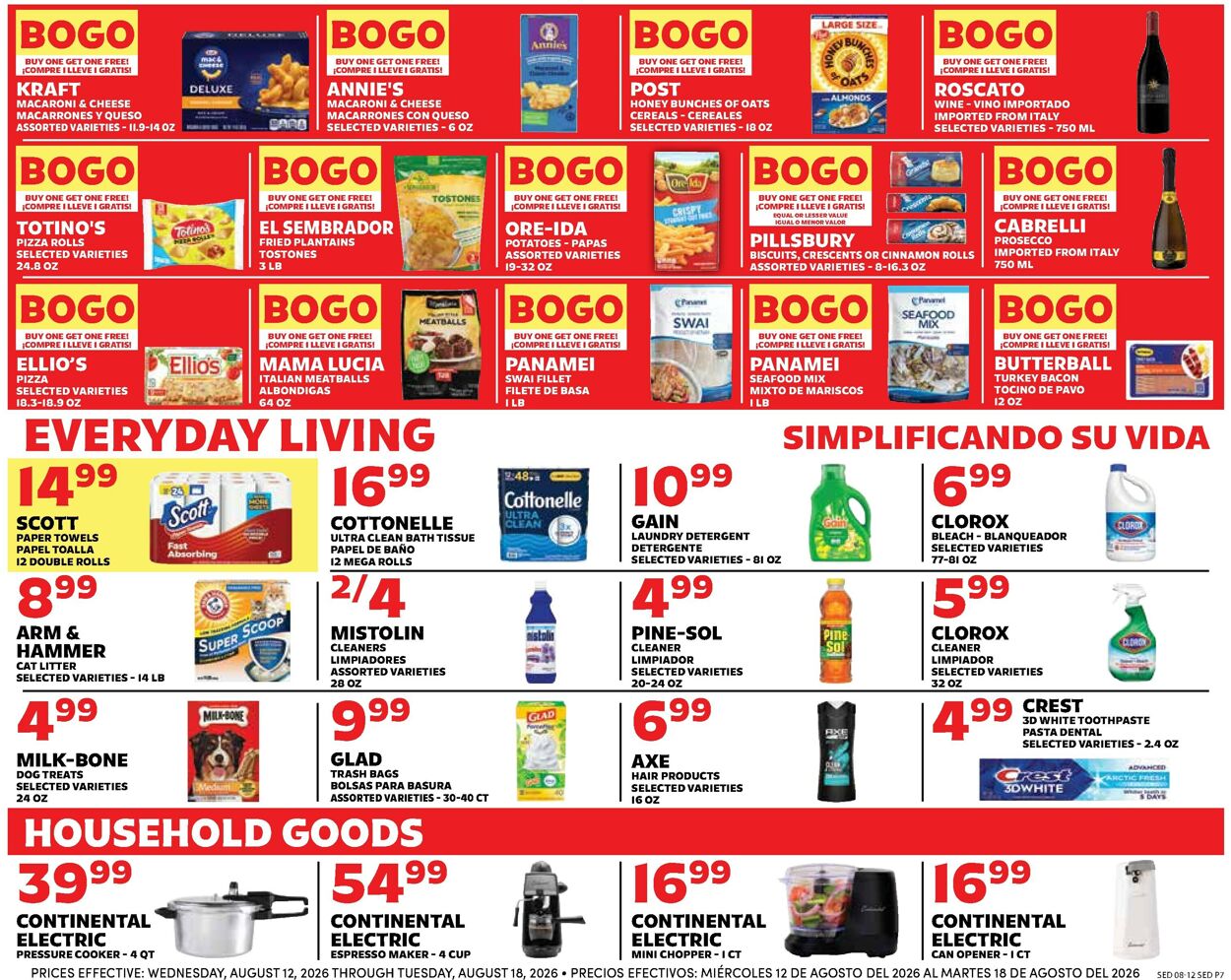 Catalogue Sedano's from 08/12/2026